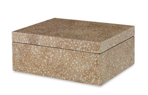 Lawson Box, Large QR-22653.GRYBEIGE.0 by CuratedKravet