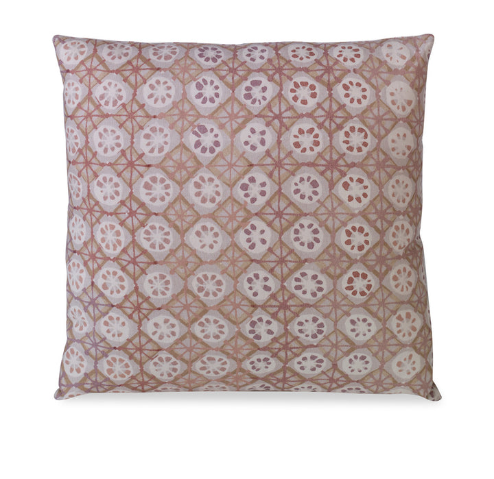 Procida Pillow QR-22770.ROUGE.0 by CuratedKravet CuratedKravet Measures 20"H X 20"L. A decorative accent pillow in Kravet PROCIDA.12, finished with a knife edge. Sewn and finished in the USA. Features an invisible zipper. Includes a 95/5 feather/down insert. United States DRY CLEAN ONLY. </p><p>Dimensions: Length 20, Height 20, Width - Fabric Carolina -