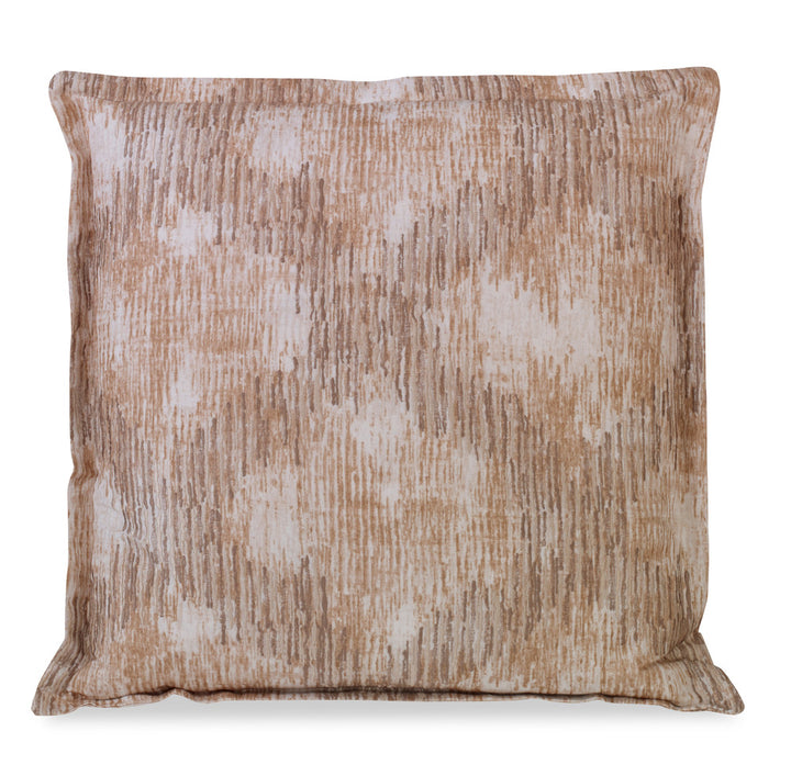 Shimmersea Pillow QR-22778.CANYON.0 by CuratedKravet CuratedKravet Measures 22"H X 22"L. A decorative accent pillow in Barbara Barry for Kravet SHIMMERSEA.1624, finished with a micro flange. Sewn and finished in the USA. Features an invisible zipper. Includes a 95/5 feather/down insert. United States DRY CLEAN ONLY. </p><p>Dimensions: Length 22, Height 22, Width - Fabric Carolina -