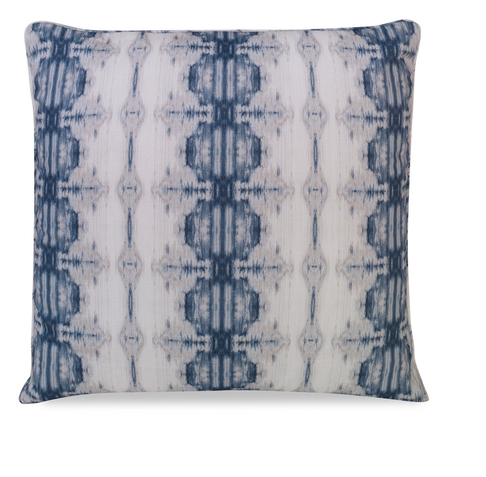 Goldie Pillow QR-22779.LAPIS.0 by CuratedKravet CuratedKravet Measures 22"H X 22"L. A decorative accent pillow in Barry Lantz for Kravet GOLDIE.5, finished with a self welt. Sewn and finished in the USA. Features an invisible zipper. Includes a 95/5 feather/down insert. United States DRY CLEAN ONLY. </p><p>Dimensions: Length 22, Height 22, Width - Fabric Carolina -