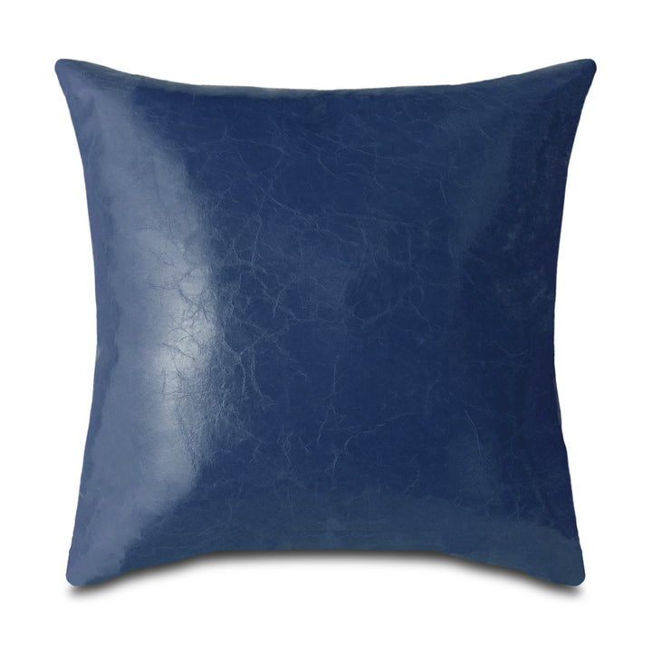 Duncan Pillow QR-22896.NAVY.0 by CuratedKravet CuratedKravet Measures 22"H x 22"L. A decorative accent pillow in Kravet DUNCAN.55 on the face and Kravet 35374.50 on the reverse, finished with a knife edge. Features an invisible zipper. Made in the USA. Includes a 95/5 feather/down insert. United States DRY CLEAN ONLY. </p><p>Dimensions: Length 22, Height 22, Width - Fabric Carolina -