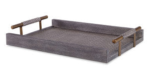 Mayer Tray QR-22926.GRAY.0 by CuratedKravet