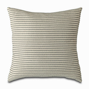 Ocean Stripe Indoor/Outdoor Pillow QR-23204.NATURAL.0 by CuratedKravet