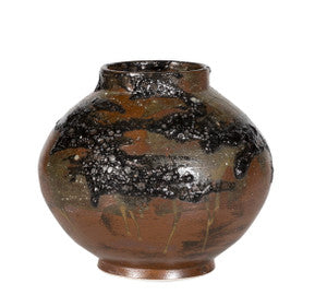 Vega Vase QR-23218.BRWNBLK.0 by CuratedKravet