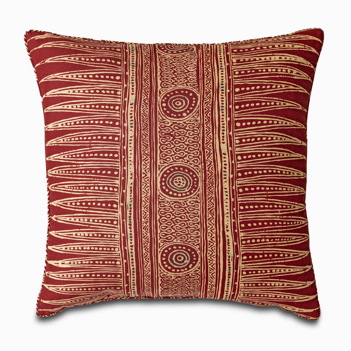 Indian Zag Pillow QR-23230.PAPRIKA.0 by CuratedKravet CuratedKravet Measures 22"H x 22"L. A decorative accent pillow in Lee Jofa 2010136.9 on the face and reverse, finished with a self welt. Features an invisible zipper. Made in the USA. Includes a 95/5 feather/down insert. United States DRY CLEAN ONLY. </p><p>Dimensions: Length 22, Height 22, Width Linen - 60%, Cotton - 20%, Modal - 20% - Fabric Carolina -
