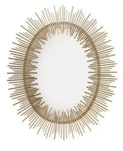 Wyatt Mirror QR-21883.GOLDLEAF.0 by CuratedKravet