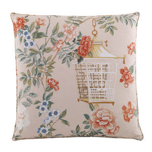 Jardin Fleuri Pillow QR-22373.PETAL.0 by CuratedKravet
