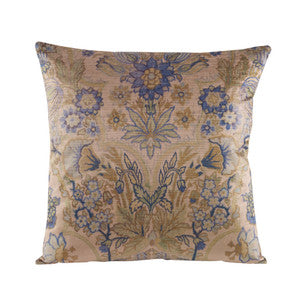 Tetbury Velvet Pillow QR-22379.BLUGRN.0 by CuratedKravet