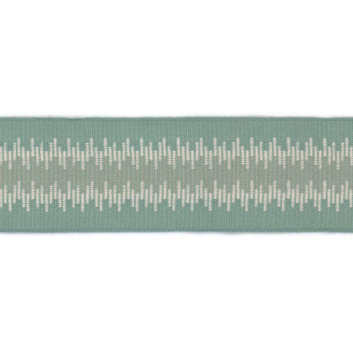 Quarry Tape 4 Glacier by Stout Trim Stout Trim Quarry Tape 4 GlacierTrim NEW TRADITIONS TRIM 59%LIN 41%SVI CHINA </p><p>Repeat: H: 1.500, V: 0.000 2.5 in - Fabric Carolina -