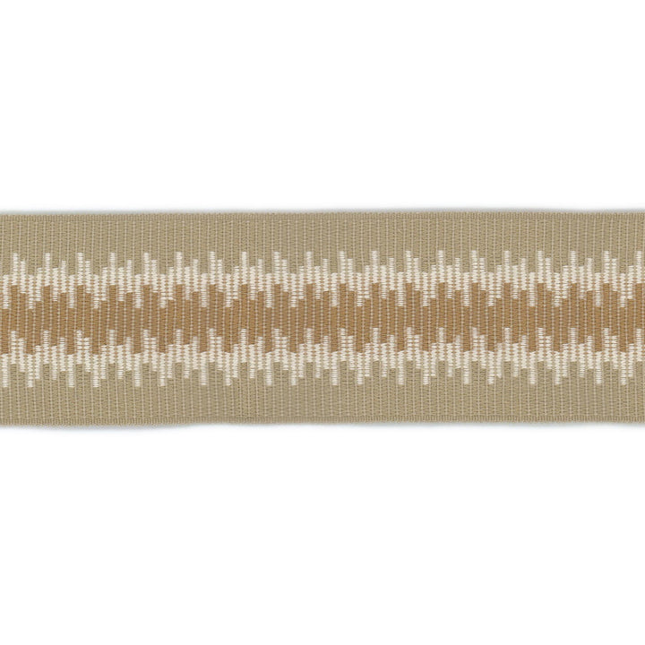 Quarry Tape 6 Mushroom by Stout Trim Stout Trim Quarry Tape 6 MushroomTrim NEW TRADITIONS TRIM 59%LIN 41%SVI CHINA </p><p>Repeat: H: 1.500, V: 0.000 2.5 in - Fabric Carolina -