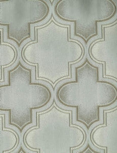 Quarter Dove by Norbar Designer Fabric SPLENDOR 100% POLYESTER INDIA 6 1/4"V 4 5/8"H 57 - Swanky Fabrics -