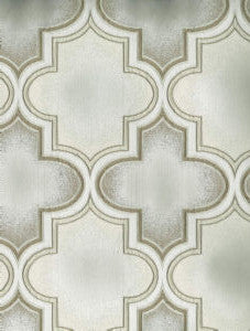 Quarter Natural by Norbar Fabric SPLENDOR 100% POLYESTER INDIA 6 1/4"V 4 5/8"H 57 - Fabric Carolina -