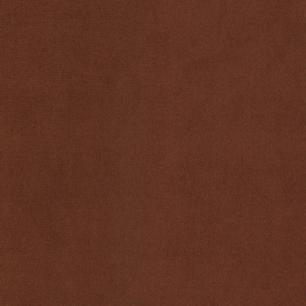 Queen 6 Terracotta by Stout Fabric Stout Fabric Queen 6 TerracottaFabric Solid Velvets Plush Palette 95%Pol 5%Cot China </p><p>Repeat: H: 0, V: 32 54 in - Fabric Carolina -