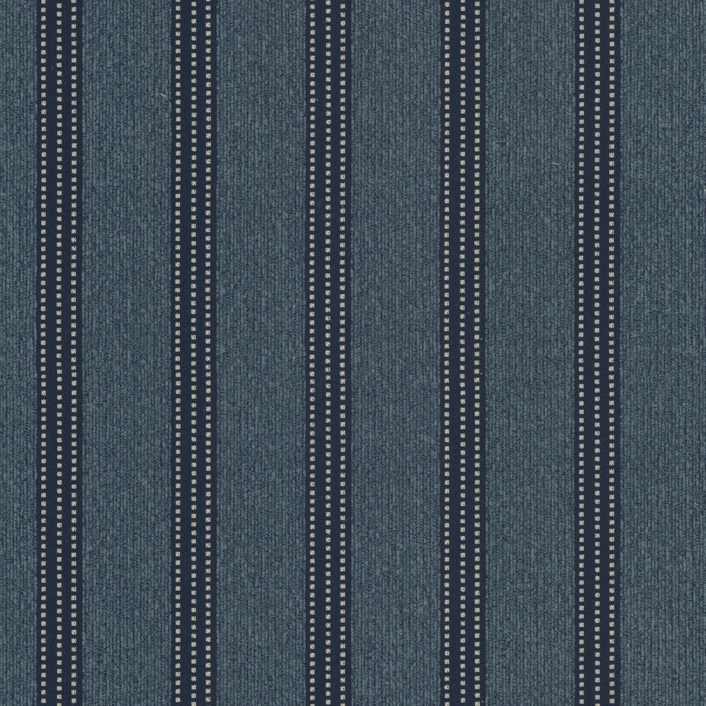 Quench 2 Dresden by Stout Fabric Stout Fabric Quench 2 DresdenFabric Living Is Easy Haze/Indigo 87%Pol 13%Cot USA </p><p>Repeat: H: 4.25, V: 0 54 in - Fabric Carolina -