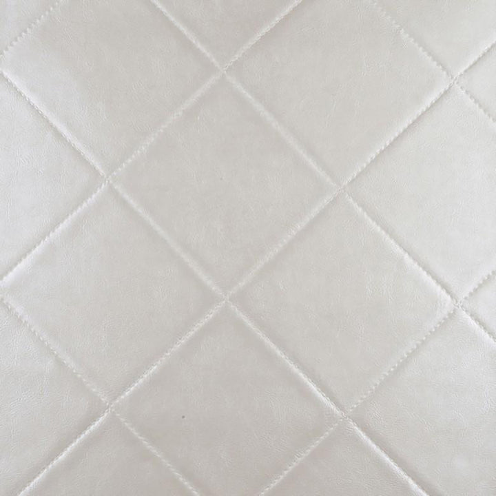 Quilt 94J6261 by JF Fabric Tannery Platinum 64% Polyvinyl Chloride, 27% Polyester, 7% Cotton, 2% Polyurethane Turkey 30000 Horizontal: 5.375 and Vertical: 5.25 54 - Fabric Carolina -