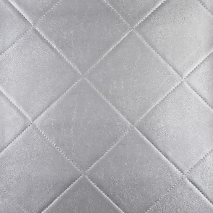 Quilt 96J6261 by JF Fabric Tannery Platinum 64% Polyvinyl Chloride, 27% Polyester, 7% Cotton, 2% Polyurethane Turkey 30000 Horizontal: 5.375 and Vertical: 5.25 54 - Fabric Carolina -