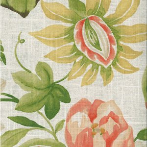 Quincy Passion Fruit by Norbar Fabric PRISM SHERBET 55% LINEN 45% RAYON CHINA 12,000 WYZENBEEK </p><p>Repeat: V-25 1/4" H-27" 54 - Fabric Carolina -