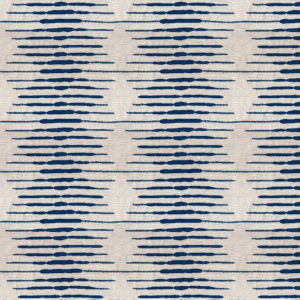 Quincy Semi Naturalindigo by Norbar Fabric