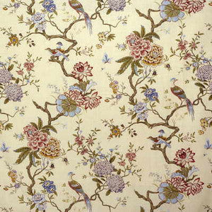 Oriental Bird Stone R1398.3.0 by G P & J Baker Fabric