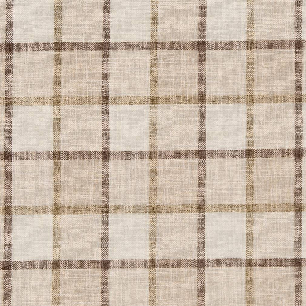 R378 Ivory Plaid by Charlotte Fabric Ring Book Page #7b 100% Woven Polyester Asia Exceeds 120,000 Wyzenbeek Rubs (Heavy Duty) </p><p>Repeat: Horizontal: 4.5" x Vertical: 5.5" 54 Inches - Fabric Carolina -