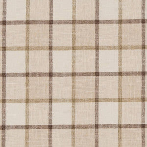R378 Ivory Plaid by Charlotte Fabric
