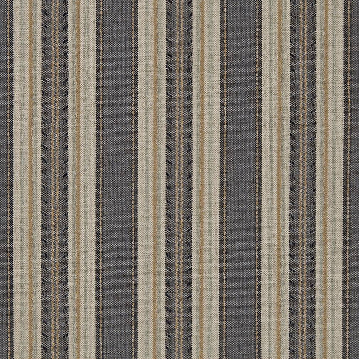 R431 Denim Stripe by Charlotte Fabric Ring Book Page #6B 100% Woven Polypropylene Made In USA Exceeds 60,000 Wyzenbeek Rubs (Heavy Duty) Horizontal 7" 54 Inches - Fabric Carolina -
