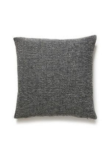 Scalamandre Pillows Torrs Pillow 22 X 22 - Salt & Pepper