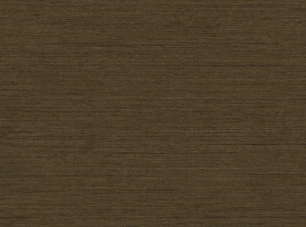 Threaded Coffee by Seabrook Wallpaper Raffia United States 60.75 20.87" 27" - Fabric Carolina -