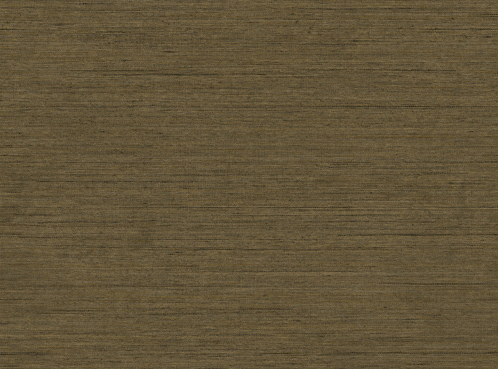 Threaded Chocolate by Seabrook Wallpaper Raffia United States 60.75 20.87" 27" - Fabric Carolina -