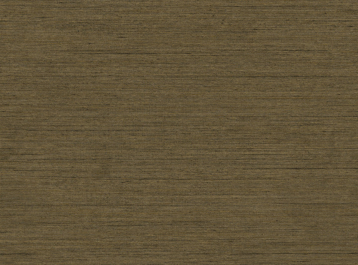 Threaded Chocolate by Seabrook Wallpaper Raffia United States 60.75 20.87" 27" - Fabric Carolina -