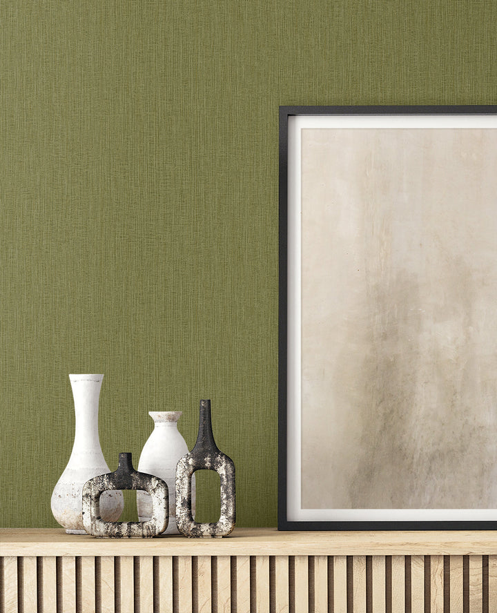 Natural Tether Moss RA41516 by Seabrook Designs Designer Wallpaper