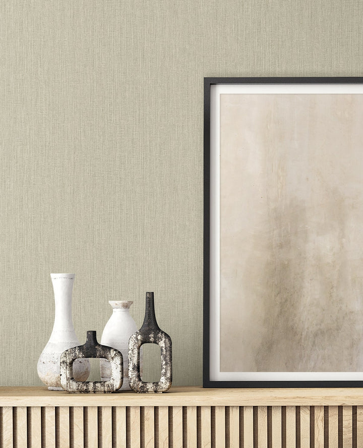 Natural Tether Seashell RA41522 by Seabrook Designs Designer Wallpaper