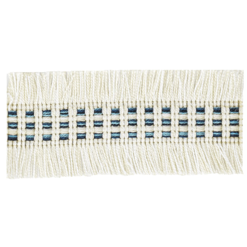 Racine 1 Denim by Stout Trim Stout Trim Racine 1 DenimTrim VISIONS OF COLOR TRIM TURKEY </p><p>Repeat: H: 0.375, V: 0.000 1.63 in - Fabric Carolina -