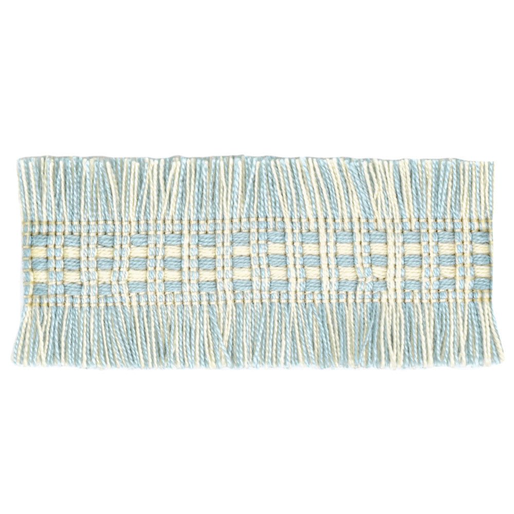 Racine 3 Chambray by Stout Trim Stout Trim Racine 3 ChambrayTrim VISIONS OF COLOR TRIM TURKEY </p><p>Repeat: H: 0.375, V: 0.000 1.63 in - Fabric Carolina -