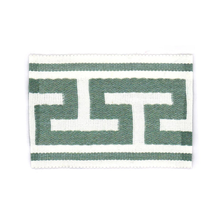 Railroad Tape 3 Lagoon by Stout Trim Stout Trim Railroad Tape 3 LagoonTrim BEACH GROVE TRIM 100%SDA CHINA </p><p>Repeat: H: 2.500, V: 0.000 2.75 in - Fabric Carolina -