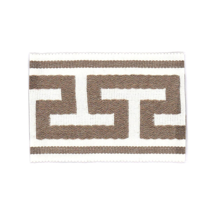 Railroad Tape 8 Sandstone by Stout Trim Stout Trim Railroad Tape 8 SandstoneTrim BEACH GROVE TRIM 100%SDA CHINA </p><p>Repeat: H: 2.500, V: 0.000 2.75 in - Fabric Carolina -
