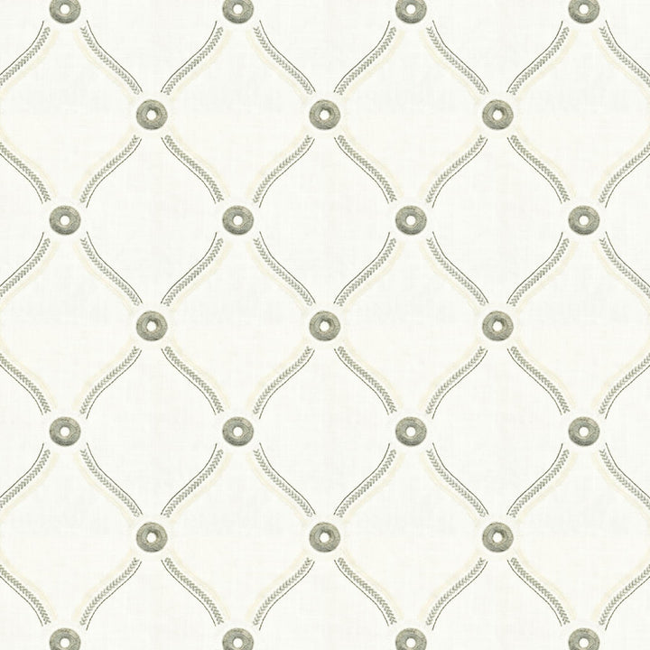 Rajah 1 Granite by Stout Fabric Color My Window Ash/Stone 55% Polyester 45% Cotton INDIA Horizontal: 7.375 and Vertical: 9 51.5 in - Fabric Carolina -