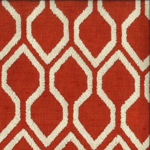 Rajah Paprika 622 by Norbar Fabric AVATAR 100% POLYESTER INDIA 51,000 WYZENBEEK </p><p>Repeat: 4 3/4"V - 6 1/2"H 52 - Fabric Carolina -