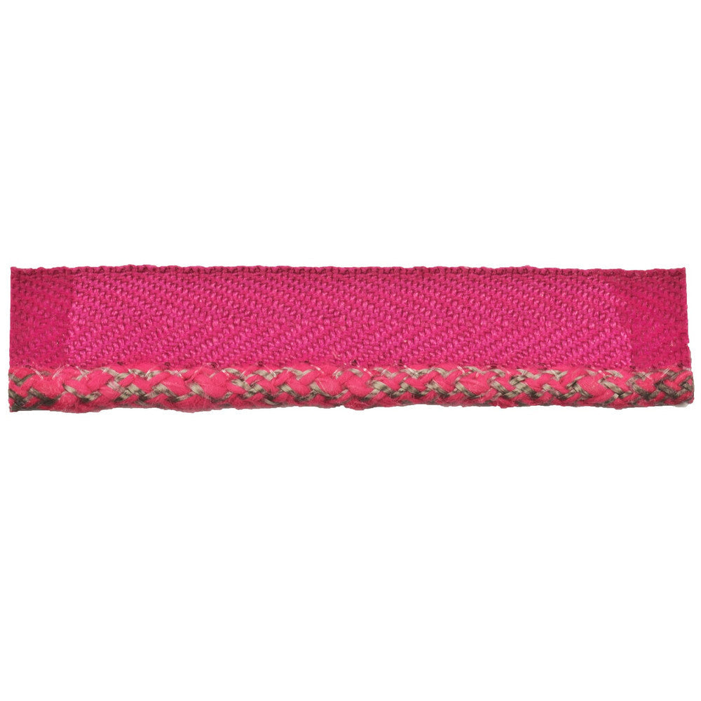 Ranch 3 Shocking by Stout Designer Trim TREND ALERT TRIM 43%SVI 34%POL 21%COT 2%NYL CHINA Horizontal: 0 and Vertical: 0 0.13 in - Swanky Fabrics -