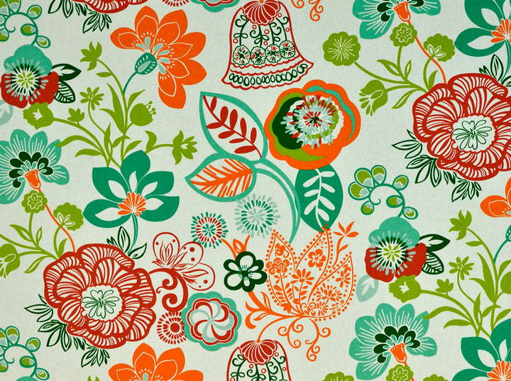 Razzle Sherbet 147 by Covington Fabric 100% COTTON VAR 30000 Horizontal: 27 and Vertical: 25.25 54 - Fabric Carolina -
