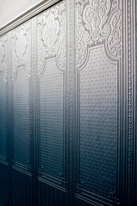 Oriental White Paintable Dado Wallpaper by Brewster