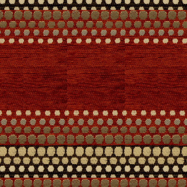 Reaction 402 Clay by ABBEYSHEA Fabric 58% Polyester
42% Acrylic TR 65,000 Double Rubs (Wyzenbeek) </p><p>Repeat: Horizontal: 24 in. (60.96 cm) up the roll and Vertical: 0.6 in. (1.524 cm) across the roll 55 in. (140 cm) - Fabric Carolina -