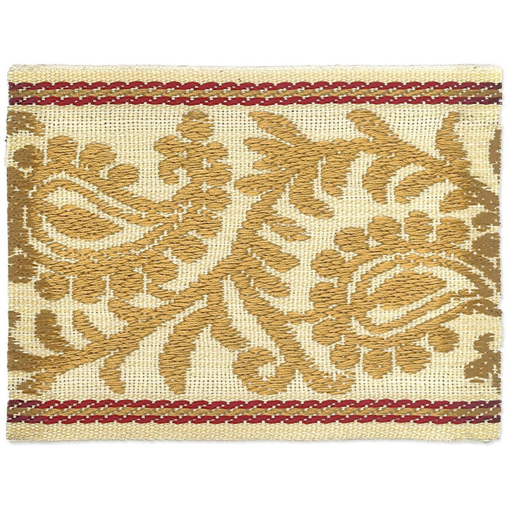 Recite 3 Honey by Stout Designer Trim Harmony Trim 58% Polyester 42% Spun Viscose CHINA Horizontal: 0 and Vertical: 0 3 in - Swanky Fabrics -