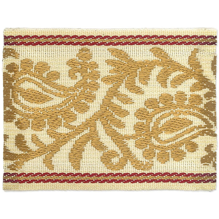 Recite 3 Honey by Stout Trim HARMONY TRIM 58%POL 42%SVI CHINA Horizontal: 0 and Vertical: 0 3 in - Fabric Carolina -