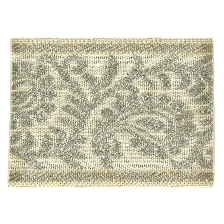Recite 4 Dove by Stout Trim HARMONY TRIM 58%POL 42%SVI CHINA FLAME RETARDANT-CA BULLETIN 117-SECTION E FLAME RETARDANT-N.F.P.A. 260A CLASS 1 WYZENBEEK 50 000 DOUBLE RUB WEAR TEST (HEAVY DUTY) Horizontal: 0.000 and Vertical: 0.000 3 in - Fabric Carolina -