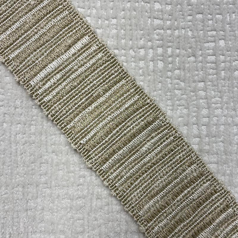 Reese Tape Quartz by Magnolia Trim - 64Cot/26Ray/5Lin/5Met China Horizontal: and Vertical: 2.5 - Fabric Carolina -