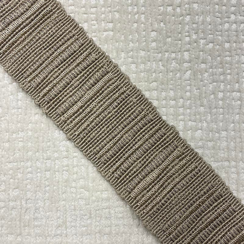 Reese Tape Stone by Magnolia Designer Trim - 64Cot/26Ray/5Lin/5Met China Horizontal: and Vertical: 2.5 - Swanky Fabrics -