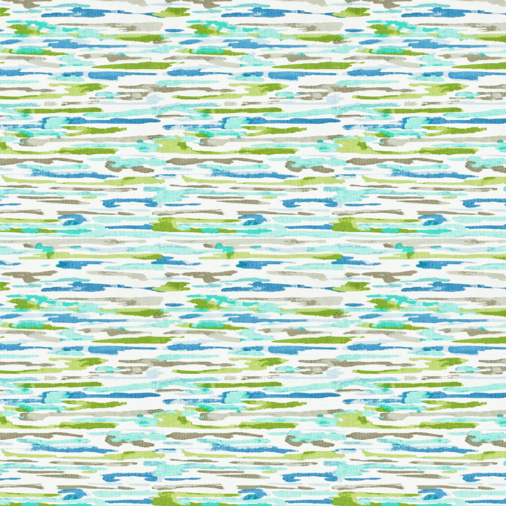 Refute 3 Aqua by Stout Fabric RAINBOW LIBRARY MINERAL/SEAMIST 70%COT 25%POL 5%LIN INDIA Horizontal: 10.500 and Vertical: 16.000 54 in - Fabric Carolina -