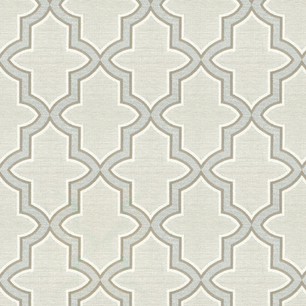 Rehoboth 1 Platinum by Stout Fabric RAINBOW LIBRARY SILVER/SMOKE 66%POL 34%COT CHINA Horizontal: 6.75 and Vertical: 7.375 55 in - Fabric Carolina -