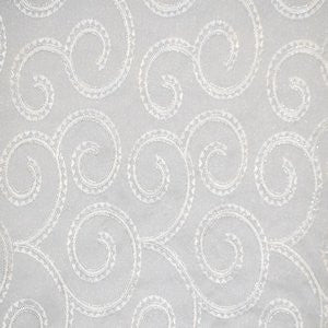 Rembrandt Silver by Norbar Fabric Color/SILVER-GOLD-BRONZE-COPPER 100% POLYESTER INDIA 6 1/2"V 12 3/4"H 52 - Fabric Carolina -